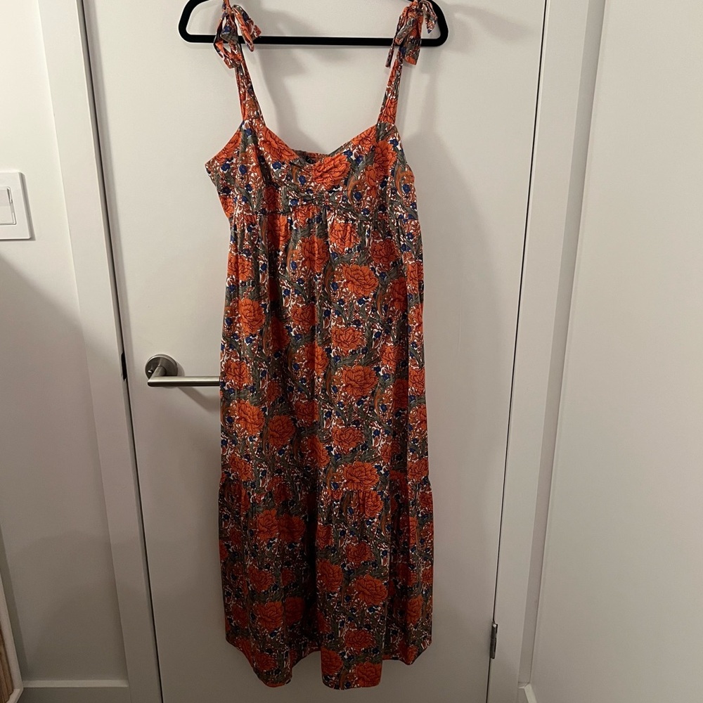 Zara dress, tie straps, size Large